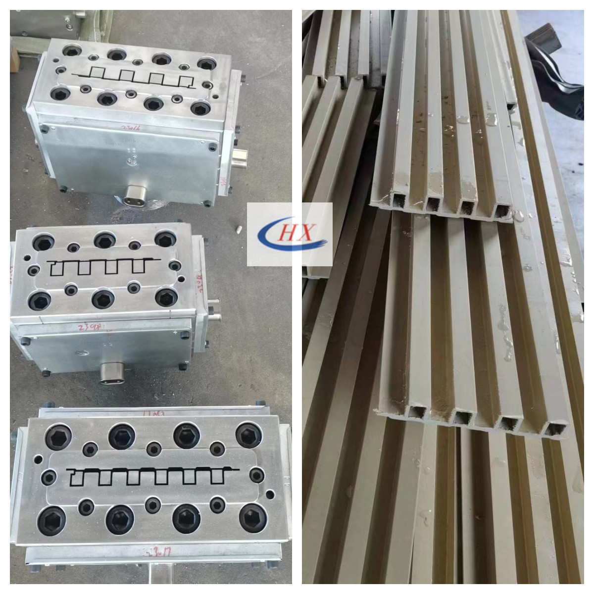 mould for PVC foam building profile